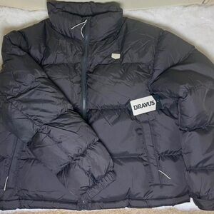 Dravus Black Puffer Jacket